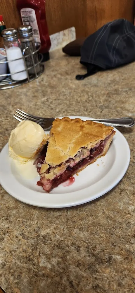 Cherry Pie a La Mode