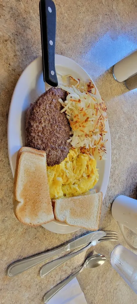 Chopped Steak and Eggs
