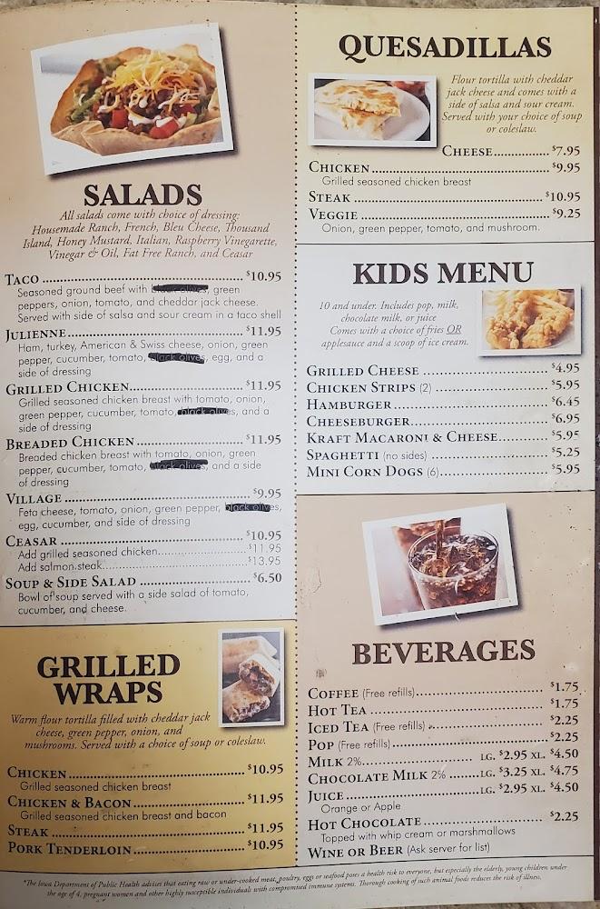 Lincoln Cafe Menu image 4