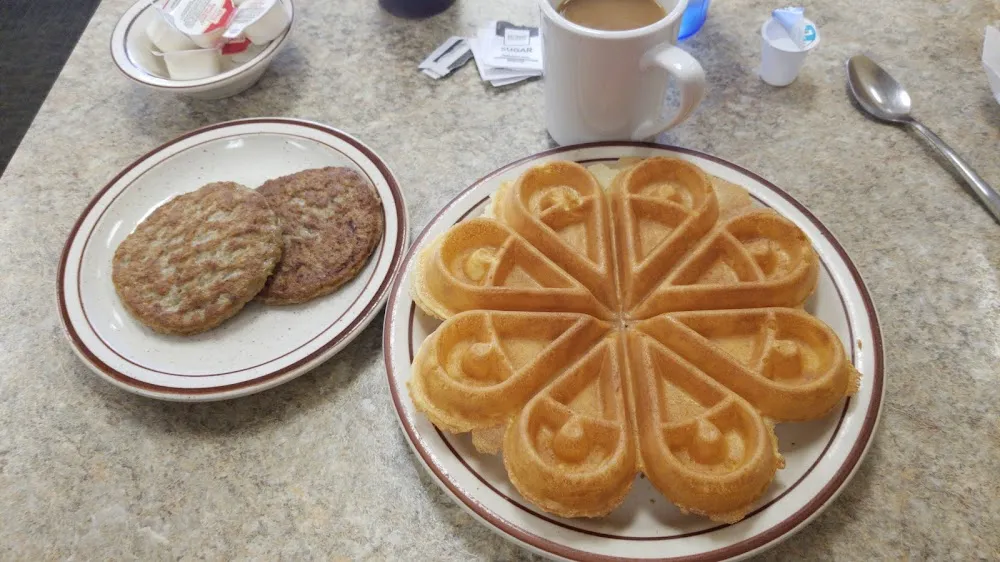 Waffle and Sausage Patties